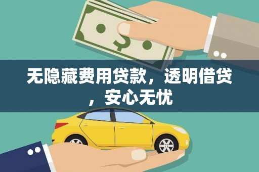 台西无隐藏费用贷款，透明借贷，安心无忧