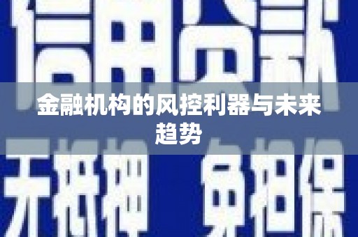 台西金融机构的风控利器与未来趋势