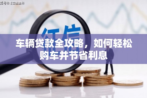 台西车辆贷款全攻略，如何轻松购车并节省利息