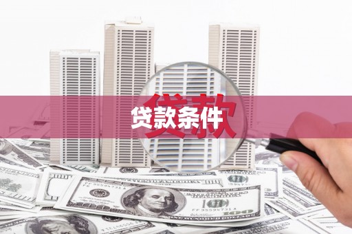 台西贷款条件