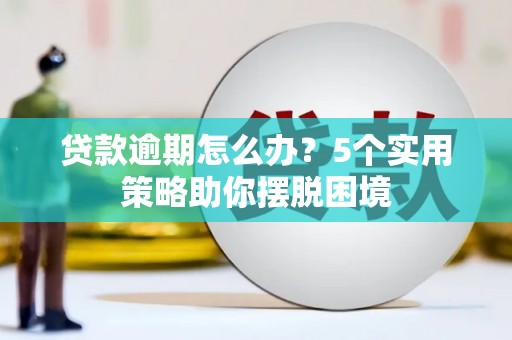 台西贷款逾期怎么办？5个实用策略助你摆脱困境