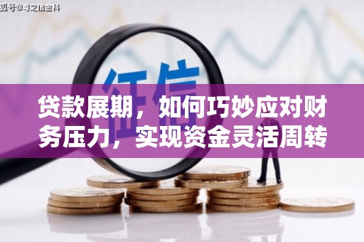 台西贷款展期，如何巧妙应对财务压力，实现资金灵活周转