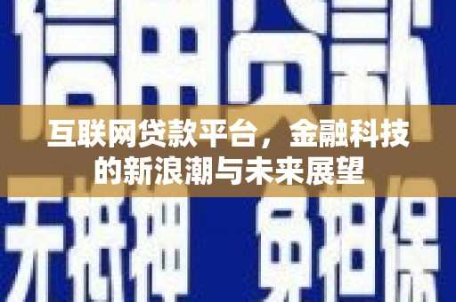 台西互联网贷款平台，金融科技的新浪潮与未来展望