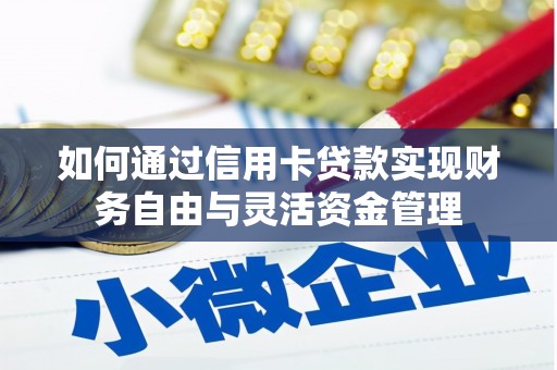 台西如何通过信用卡贷款实现财务自由与灵活资金管理