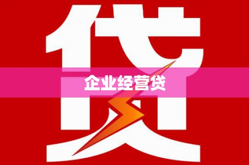 台西企业经营贷
