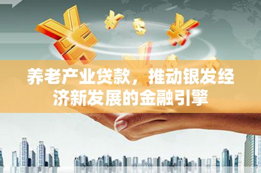 台西养老产业贷款，推动银发经济新发展的金融引擎