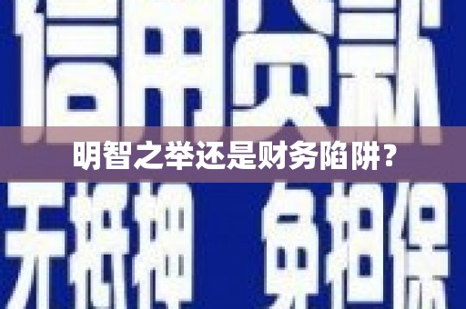台西明智之举还是财务陷阱？