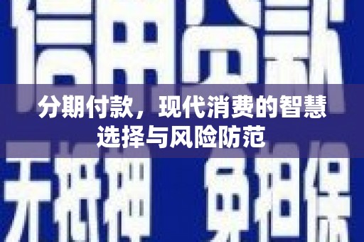 台西分期付款，现代消费的智慧选择与风险防范
