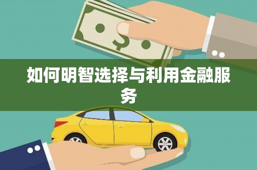 台西如何明智选择与利用金融服务