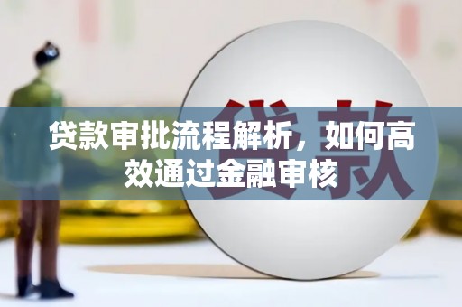 台西贷款审批流程解析，如何高效通过金融审核