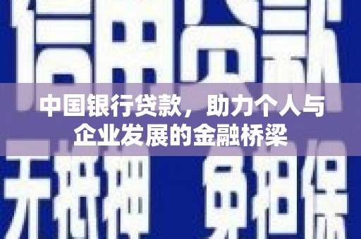 台西中国银行贷款，助力个人与企业发展的金融桥梁