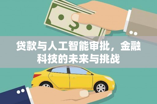 台西贷款与人工智能审批，金融科技的未来与挑战