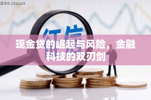 台西现金贷的崛起与风险，金融科技的双刃剑