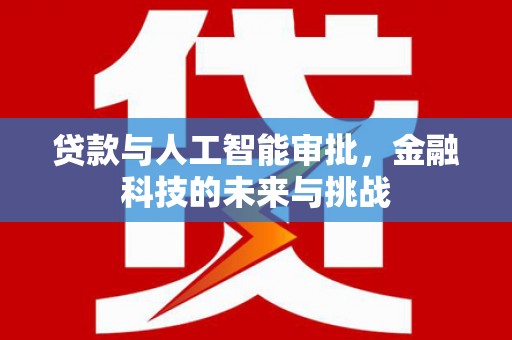 台西贷款与人工智能审批，金融科技的未来与挑战
