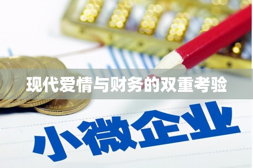 台西现代爱情与财务的双重考验