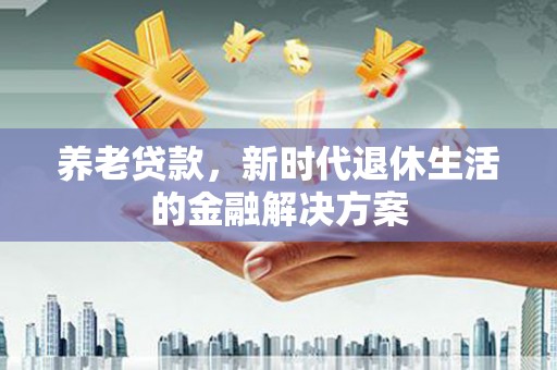 台西养老贷款，新时代退休生活的金融解决方案