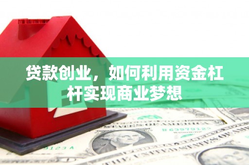 台西贷款创业，如何利用资金杠杆实现商业梦想