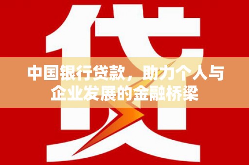 台西中国银行贷款，助力个人与企业发展的金融桥梁