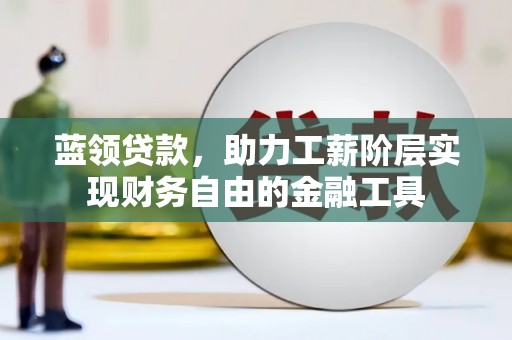 台西蓝领贷款，助力工薪阶层实现财务自由的金融工具