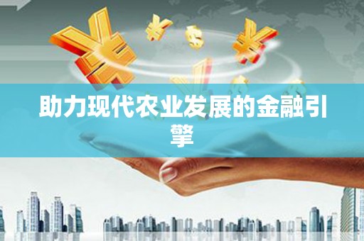 台西助力现代农业发展的金融引擎