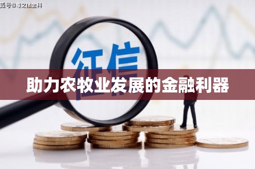 台西助力农牧业发展的金融利器
