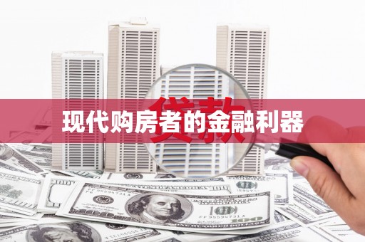 台西现代购房者的金融利器