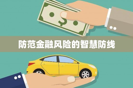 台西防范金融风险的智慧防线