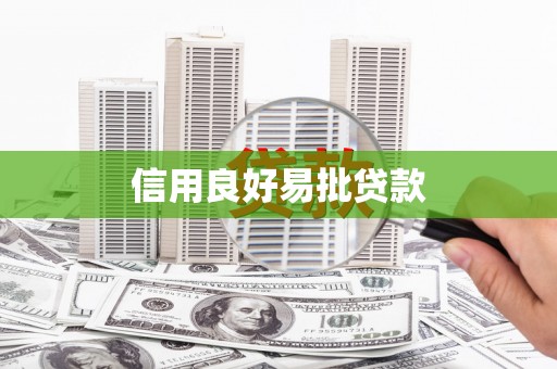 台西信用良好易批贷款