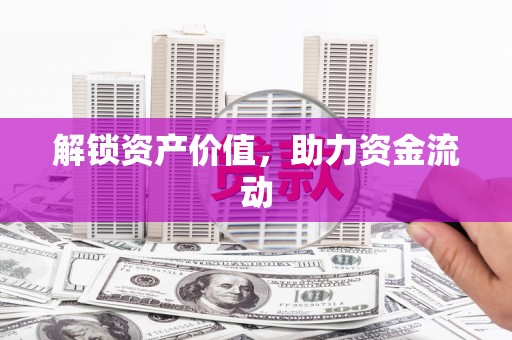 台西解锁资产价值，助力资金流动
