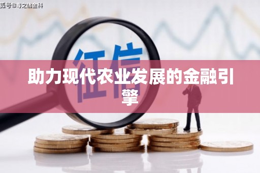 台西助力现代农业发展的金融引擎