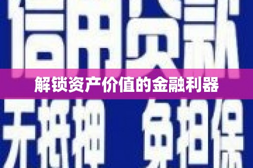 台西解锁资产价值的金融利器
